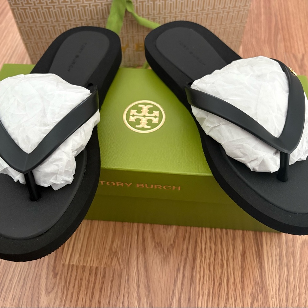 Tory Burch Black Sandals